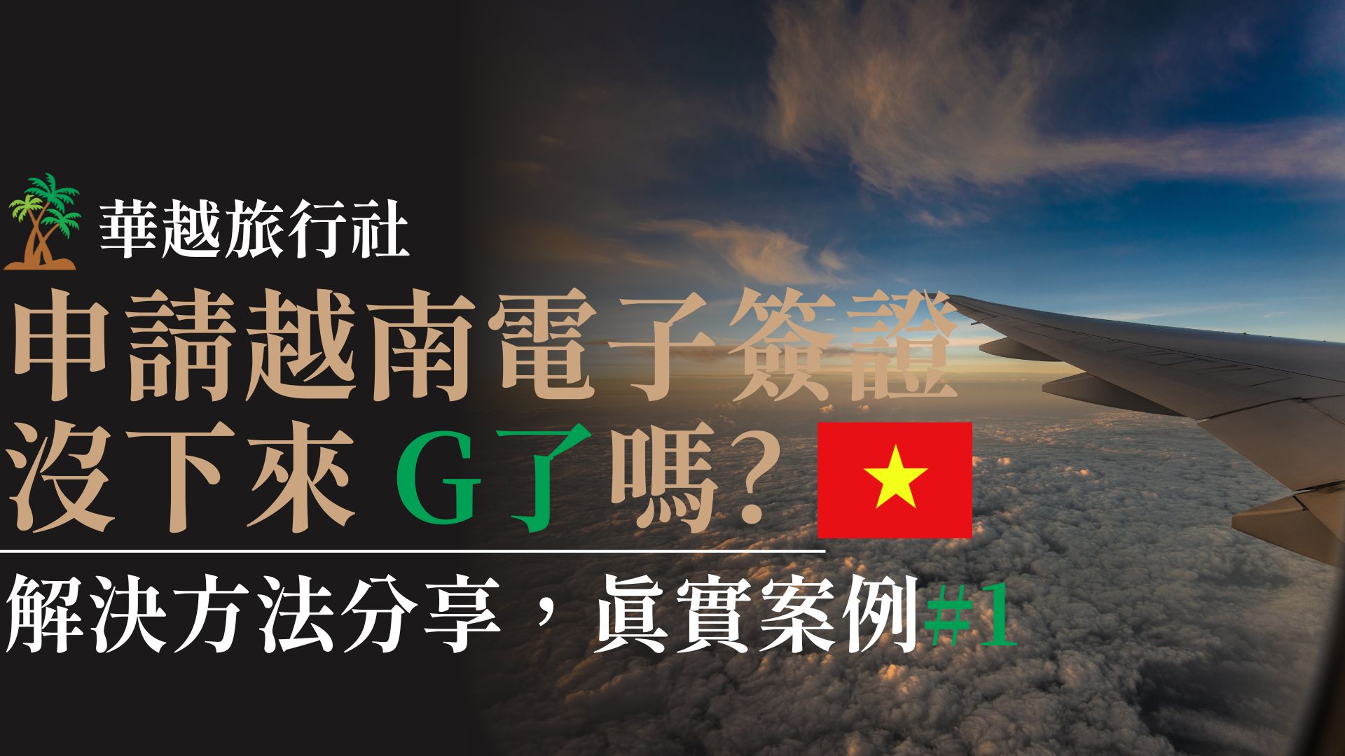 申請越南電子簽證沒下來 G了嗎?解決方法分享，真實案例#1